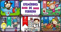 EFEMÉRIDES MES DE FEBRERO 2022 NUEVAS PORTADA – Imagenes Educativas
