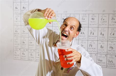 mad professor stock image f027 0765 science photo library