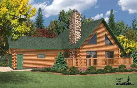 Golden Eagle Log And Timber Homes Floor Plan Details Eagle 2