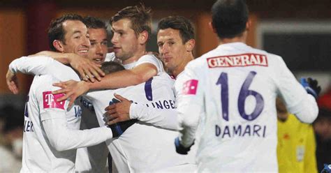 Die austria hätte wohl auch einen weniger hohen sieg genommen. WAC, Austria und FAC im Cup-Viertelfinale | kurier.at