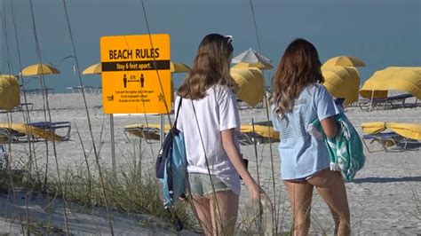 Iconic Beaches Reopen Along Florida S Gulf Coast Fox Com