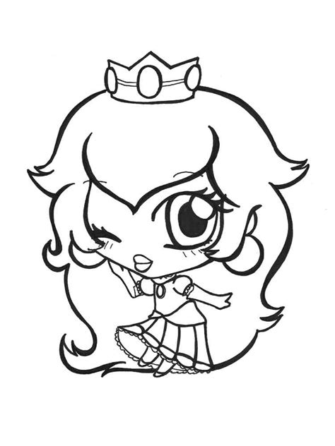 Baby Princess Coloring Pages