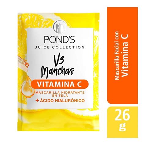 mascarilla facial pond s vs manchas vitamina c 26 g walmart