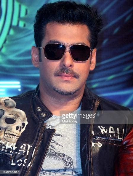 Bollywood Actor Salman Khan Smiles During A Press Conference In News