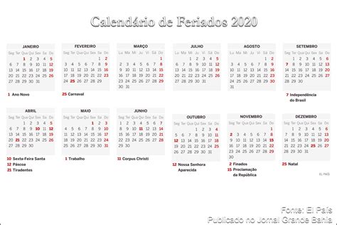 Calendário De Feriados De 2020 Permite Prolongar Nove Datas Jornal