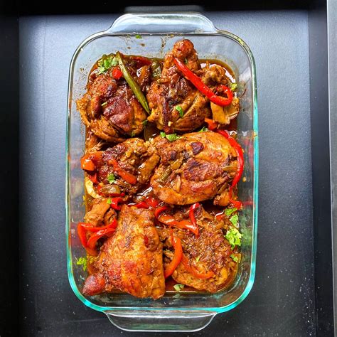 brown stew chicken is a dish that is incredibly rich in deep flavor with chicken that has been