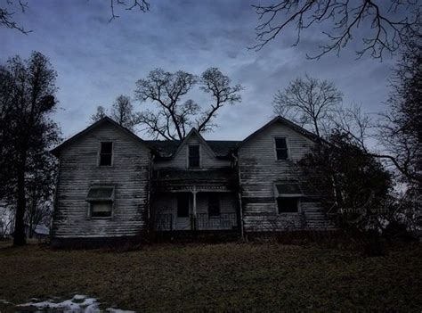 Spooky Farmhouse House Styles Scary Places House