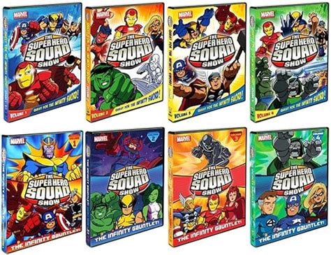 The Super Hero Squad Show Complete Tv Series Seasons 1 2 Collection