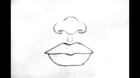 How To Draw A Girl Nose Step By Step