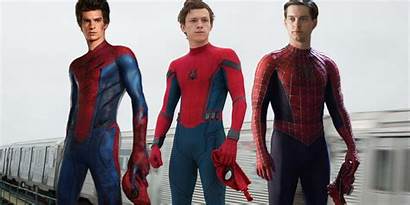 Tobey Maguire Andrew Garfield Spider Zendaya Spiderman