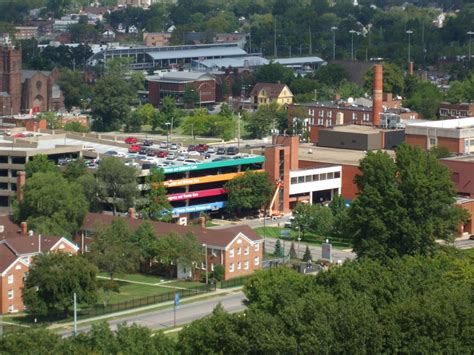 East Cleveland Oh Scene Overlooking Forest Hill Park And Huron Road