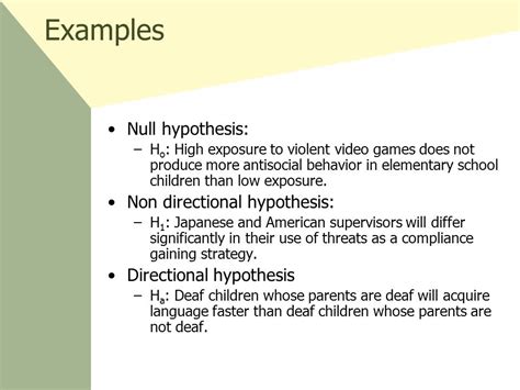 A level psychology, paper 2, june 2018 (aqa). Examples of a hypothesis