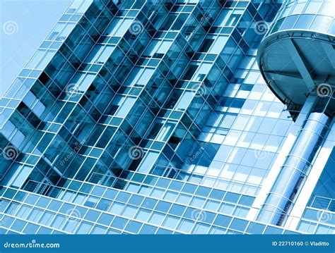 Textured Glass Wall Modern Skyscraper Stock Photo Image Of Center