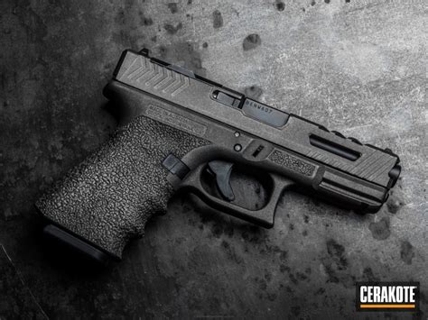 Custom Glock 19 Build Finished In Cerakotes H 237 Tungsten By Web User