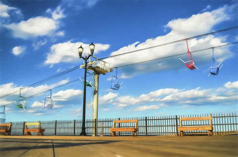 Sky Ride Seaside Heights Boardwalk Photograph By Bob Cuthbert