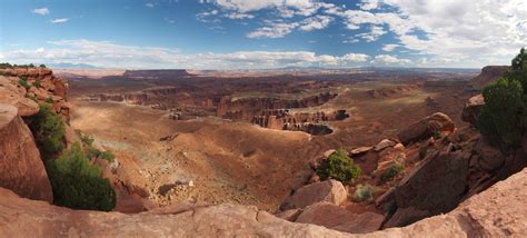 Canyonlands National Park Grand View Point Overlook Foto And Bild Usa