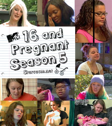 Video Photos All Twelve 16 And Pregnant Season 5 Girls With Social Media Links