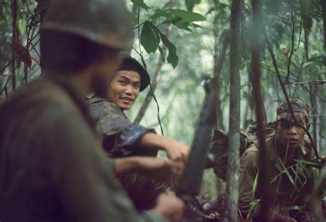Vietnam War 1974 South Vietnamese Troops On Military Man Flickr