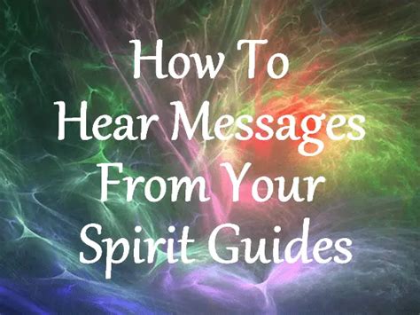 Messages From Spirit Guides Intuitive Journal