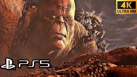 God Of War 3 Remastered Ps5 Kratos Vs Cronos Boss Fight 4k 60fps