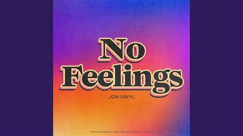 No Feelings Youtube Music