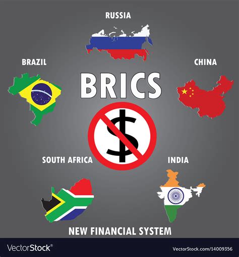 Brics Countries Infographics Royalty Free Vector Image
