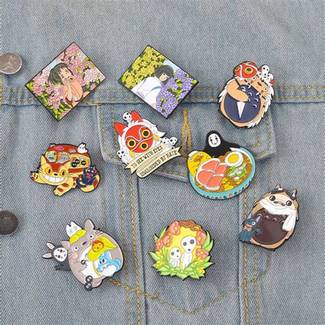 Studio Ghibli Enamel Pins Kawaii Pen Shop