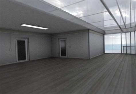 Blender 未来风格公寓楼3d模型素材资源免费下载 Blender3d模型库