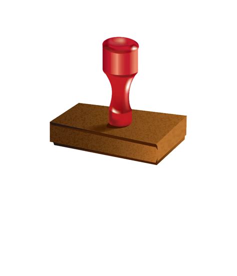 Rubber Stamp Png Transparent Image Download Size 770x898px