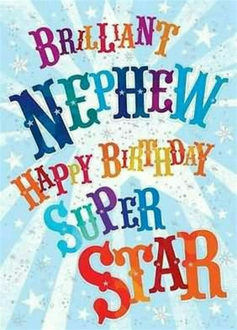 Birthday For A Nephew Brithdayzf