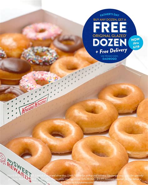 Krispy Kreme On Twitter Two Things Dad Loves Most 🍩s And Deals Order