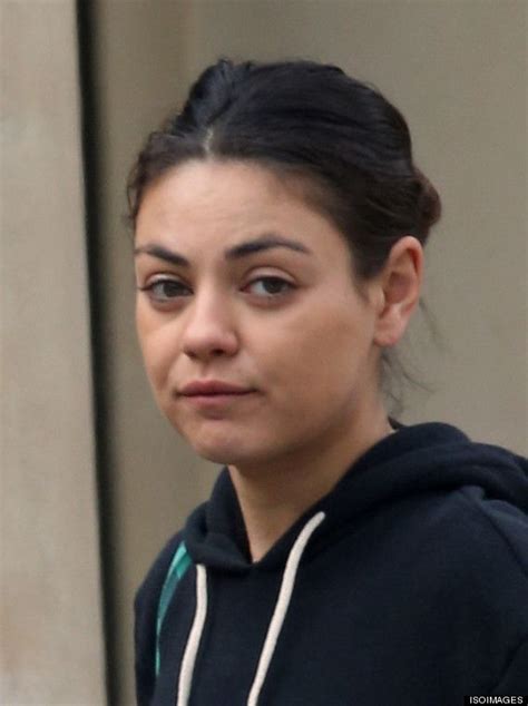 Mila Kunis Is Barely Recognizable Without Makeup Celebs Without