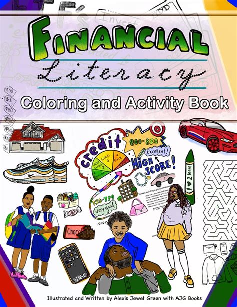 Buy Financial Literacy Coloring And Activity Book Teach Your Kids From