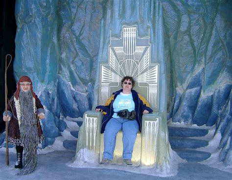 Me On The Ice Queens Throne Eqkrishena Flickr