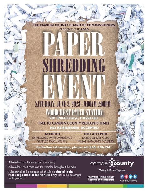Paper Shredding 2023 Camden County Nj