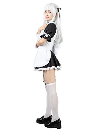 Cosfun Kasugano Sora Maid Dress Cosplay Costume Halloween Mp004176 Small Pricepulse