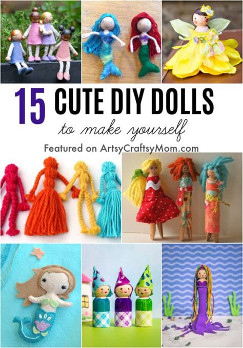 15 Adorable Diy Dolls You Can Make Yourself