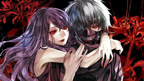 Share anime wallpapers with your friends. Desktop Wallpaper Tokyo Ghoul, Anime Couple, Hd Image ...
