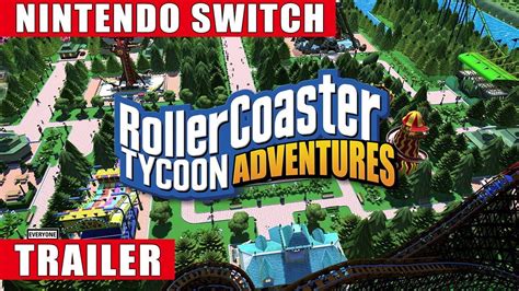 Rollercoaster Tycoon Adventures Nintendo Switch Trailer Youtube