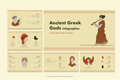 Ancient Greek Gods And Goddesses Free Presentation Template Free