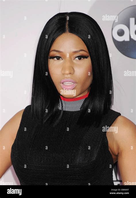 Nicki Minaj Us Singer In November 2014 Photo Jeffrey Mayer Stock Photo