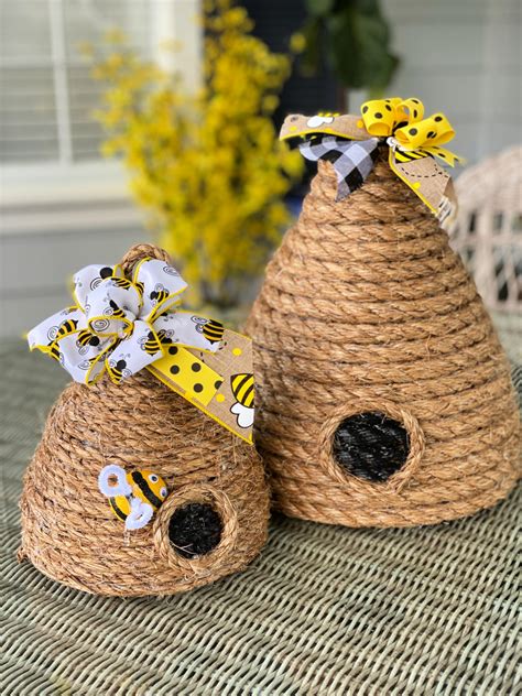 Finished Bee Skeps Celebrate And Decorate