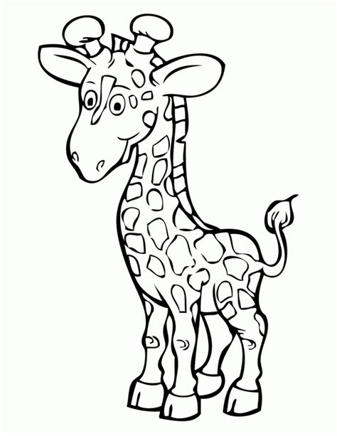 Join in on the fun as i, kimmi the clown, color in my first big book of coloring! G Is For Giraffe Coloring Pages - Coloring Home
