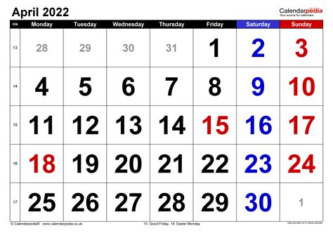 Printable Calendar April May 2022 Printable Word Searches