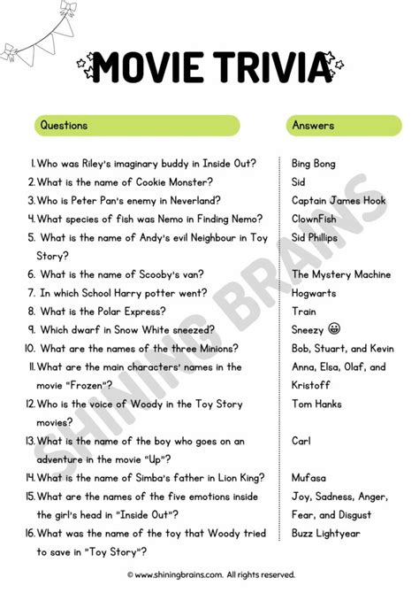 133 Fun Trivia Questions For Kids With Answers Kids N 54 Off