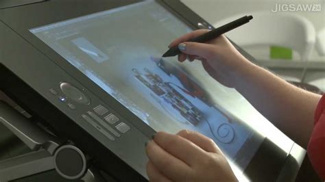 First Look Wacom Cintiq 24hd Touch Hands On Review Youtube