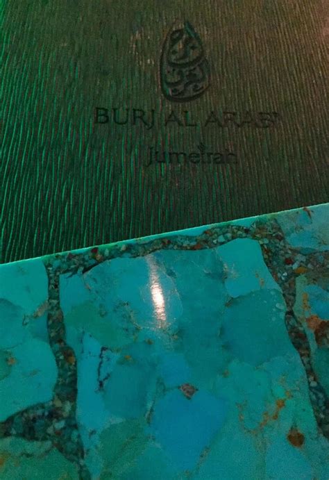 Our Mosaic Turquoise Tile Looks As Luxurious As Ever At The Burj Al