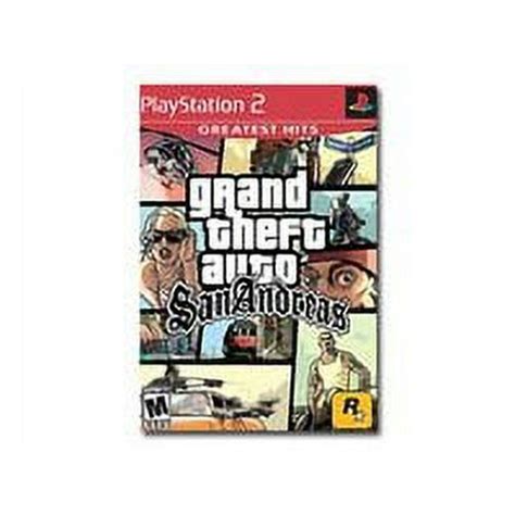 Grand Theft Auto San Andreas Greatest Hits Rockstar Games Playstation