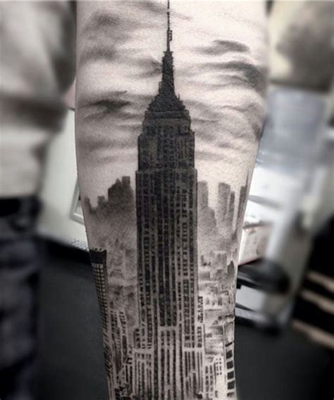 15 Of The Most Insane New York City Inspired Tattoos Building Tattoo