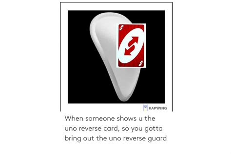 Ultimate Uno Reverse Card Meme Printable Cards